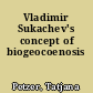 Vladimir Sukachev's concept of biogeocoenosis