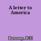 A letter to America