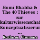 Homi Bhabha & The 40 Thieves : zur kulturwissenschaftlichen Konzeptualisierung nationaler Stereotypen