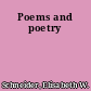Poems and poetry