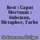 Rest : Caput Mortuum : Substanz, Metapher, Farbe