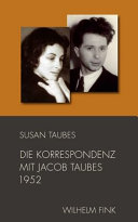 Die Korrespondenz mit Jacob Taubes 1952