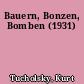 Bauern, Bonzen, Bomben (1931)