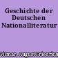Geschichte der Deutschen Nationalliteratur