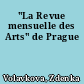 "La Revue mensuelle des Arts" de Prague