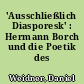 'Ausschließlich Diasporesk' : Hermann Borch und die Poetik des Exils