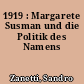 1919 : Margarete Susman und die Politik des Namens