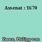 Assenat : 1670